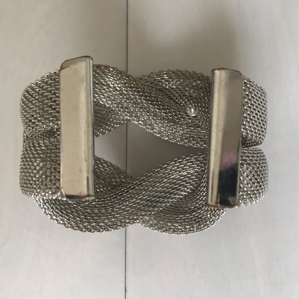 Mesh Silver Bracelet - Picture 5 of 5